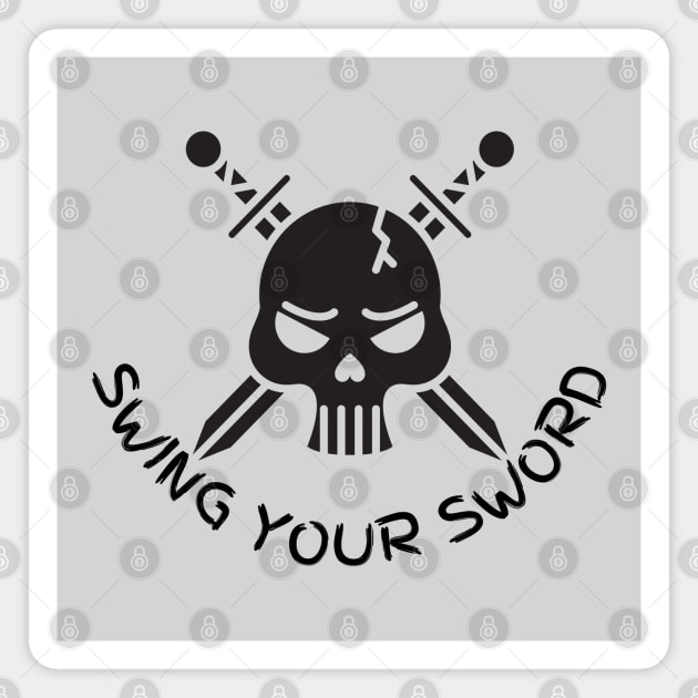 trending t-shirt, swing your sword shirt, swing your sword mike leach t-shirt Magnet by A&A